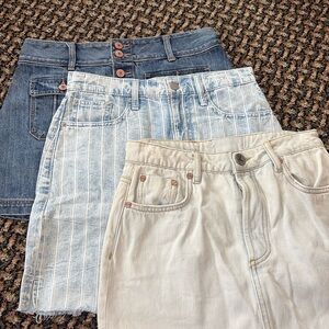 Bundle of Jean Skirts
